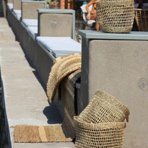 Homdwell Handmade Storage Baskets by Seagrass (Set of 5 pcs)
