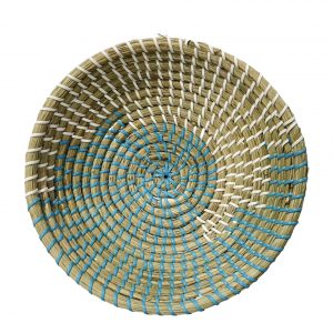 Homdwell Handmade Decorative Basket - Seagrass Plate (27x27x10)