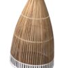 Homdwell Χειροποίητο Κρεμαστό Φωτιστικό από Bamboo (25x27)