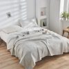 Homdwell Ριχτάρι - Κουβέρτα Grey Triangles 100% Cotton (150x200)